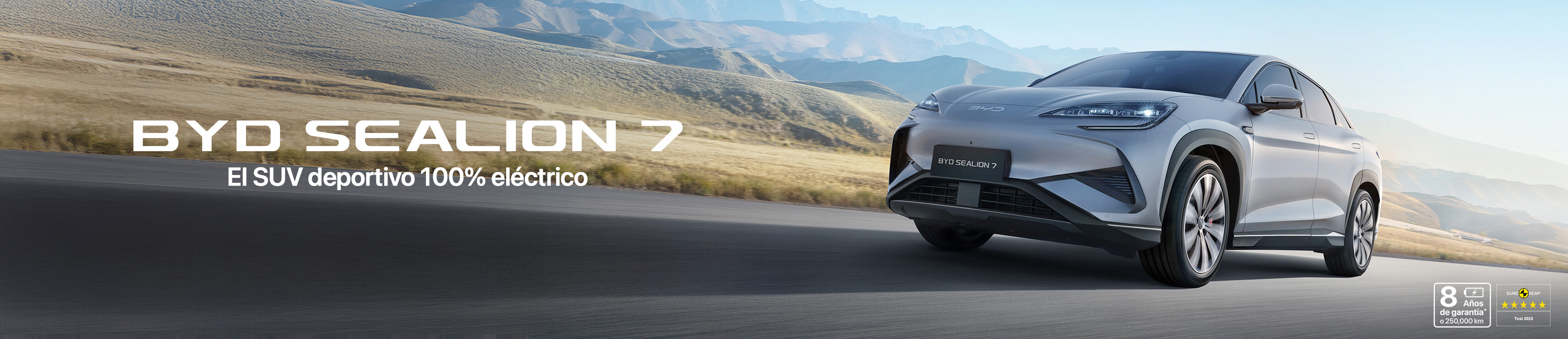 BYD SEALION 7 El SUV deportivo 100% eléctrico